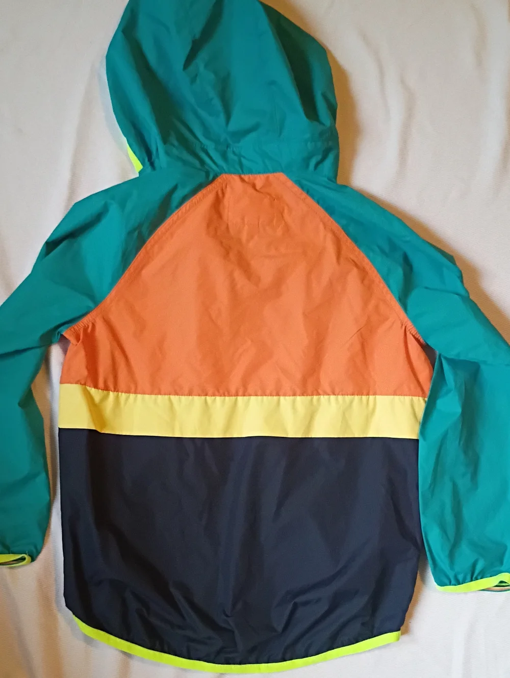 Gymboree Bright Color Black Windbreaker